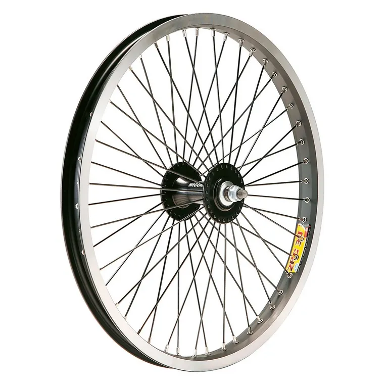 RUEDA DELANT. BMX 20X2.125 CARRETE ALUM.EJE  1448  64239